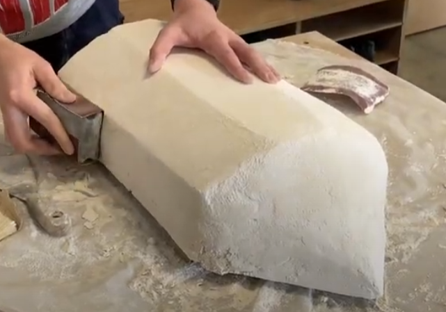Thermoforming the hull